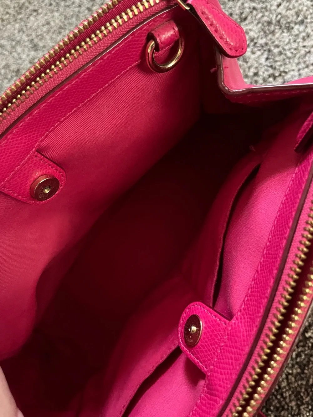 Coach Christie Mini Carryall Hot Pink  Coach Crossbody Satchel